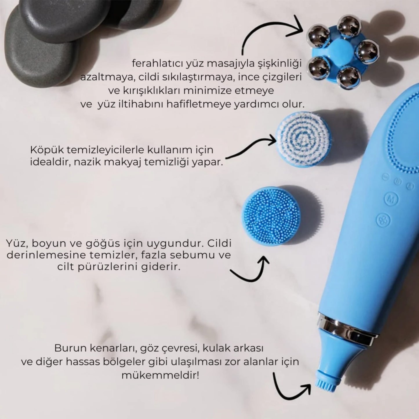 CelestiGlow™ Roller | 4ü 1 Arada Yüz Bakım Aleti