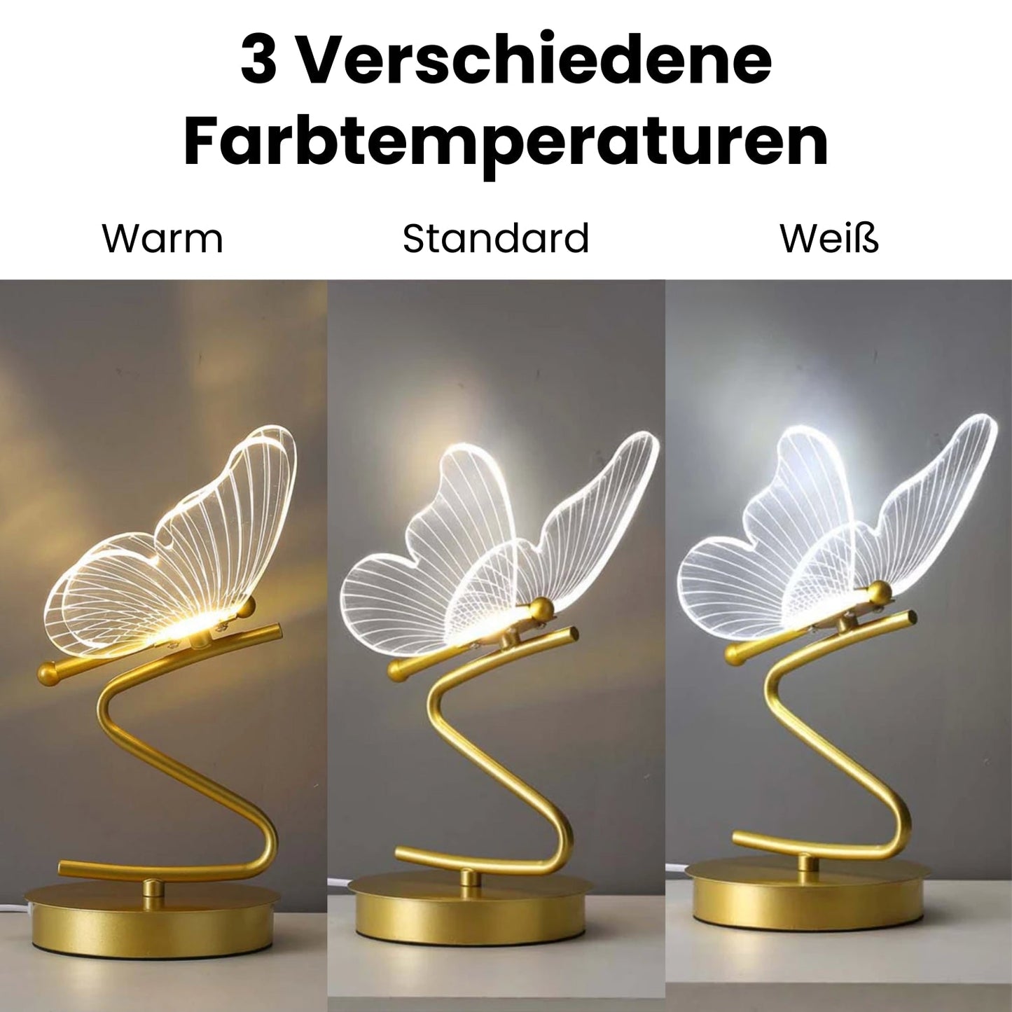 Bella Butterfly Lamp |  Zarafet ve Renklerin Dansı