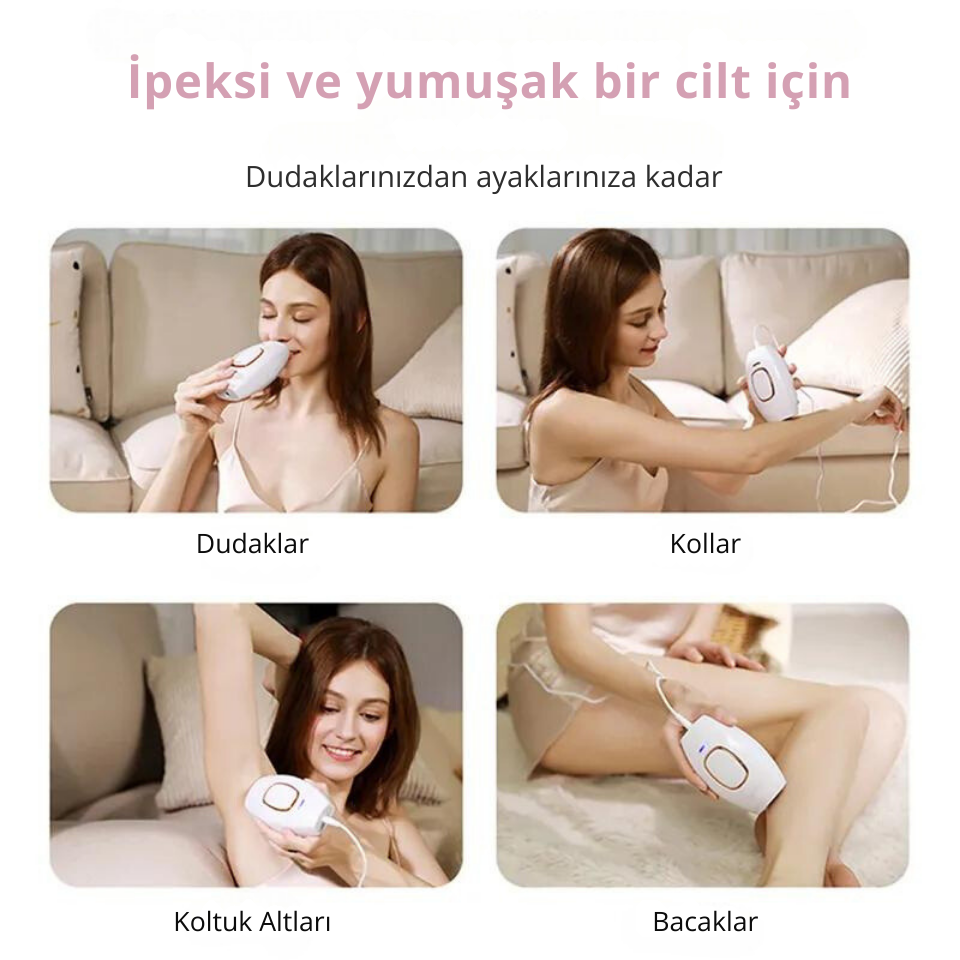 Pro IPL Lazer Epilasyon Cihazı