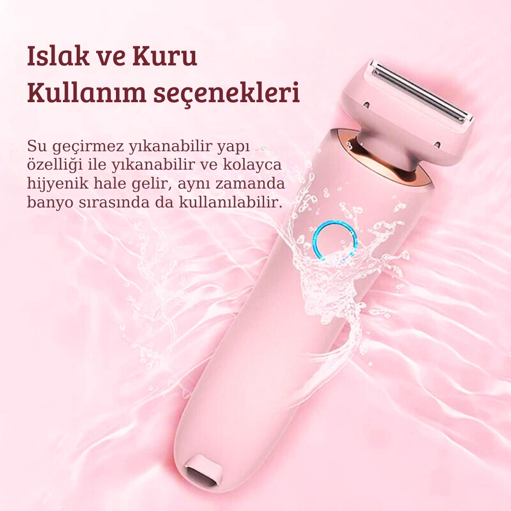 AquaSilk™ | Su Geçirmez Tıraş Makinesi